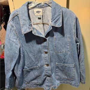 Old Navy Women's Classic Blue Jean Jacket